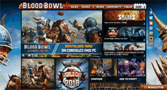 Desktop Screenshot of bloodbowl-game.com